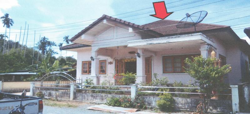 บ้านเดี่ยวหลุดจำนอง ธ.ธนาคารอาคารสงเคราะห์ นครศรีธรรมราช ทุ่งสง ปากแพรก