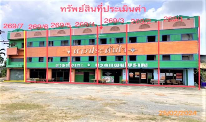 อาคารพาณิชย์หลุดจำนอง ธ.ธนาคารกสิกรไทย นครศรีธรรมราช ชะอวด เกาะขันธ์